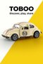 1:32 Volkswagen Beetle,Racing Car Metal Model – City Icon, High Detail Vosvos 10cm