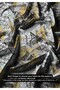 Modern Triangle Patterned Digital Printing Fabric |   150X100Cm |   Geometric Style in Gray Tones