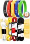8-Piece Giga Set 5+15+25 kg + 5-Piece Pilates Resistance Band Dangle Rubber Loop Band Mix Tone