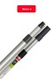 2 Stage Adjustable Lightweight Aluminum Pole 2 Mt No:1292, Ideal for Professional and Hobby Work