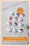 3D Mixed Color Pattern Charm Nail Ornament, Lolipop-Kuromi-Hello Kitty Charmler - 2