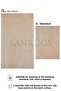 60X100Cm and 40X60Cm 2-Piece Bath Mat Set Plush Furry Non-Slip Base Washable - 3