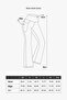 Women's Anthracite High Waist Smoothing Double Pocket Flared Leg Tights Bootcut - 7