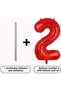 2 Years Old Cars Cars Lightning Mcqueen Race Car Concept Balloon Red Red Figure Birthday Set - 4