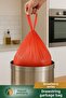 40 Lt (25 Pack) Advantage Package Medium Size Strawberry Scented Drawstring Garbage Bag Garbage Bag 250 Pieces - 6