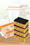 4 Pieces of Fiber Flat Dish Sponge – Special Textured, Durable Wide Pore Kitchen Sponge Set - 5