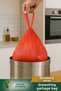 40 Lt (5 Pack) Advantage Package Medium Size Strawberry Scented Drawstring Garbage Bag Garbage Bag 50 Pieces - 6