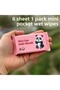 Mini Pocket Wet Wipes 8 Pack School Wet Wipes Bag Wet Wipes Alcohol Free Soft Textured - 6