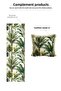 Savan Tropical Leaf Palm Tree Patterned Runner – Green - 3
