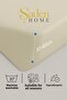Cappuccino Elastic Bed Sheet + Pillow Cover Set, Cotton Ranforce Fabric - 5