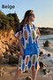 Surfing Summer Poncho Hooded Bathrobe Beach Towel(Live Free) Summer - 5
