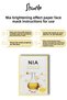 Nia Korean Paper Face Mask Offering Deep Nourishment with Rice Bran & Niacinamide Radiance 10 Pcs - 6
