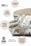 ,Non-Slip Sole,Organic Cotton Home Nursery Booties Little Elephant Organic Cotton Nursery-Home Booties - 2