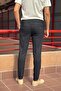Men's, Slim Fit, Square Pattern, Double Leg, Fabric Trousers - 6