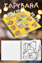 Kapibara (Capybara) Bold and Easy 20 X 20 cm Large Coloring Book - 2