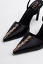 Elegant Heeled Shoes Elegant Satin Fabric Women's Heeled Stiletto - For Evening and Occasion Outfits - 6