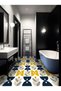 Code 120 Waterproof Kitchen Bathroom Floor Marble Furniture Tiles Adhesive Foil Finish - 7