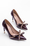 Women's Stylish Elegant Women's Evening Shoes with Bow