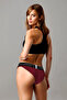 Women'S, Cotton Bikini Slip with Rubber Belt, Multicolor 5 Pack, Rubber Belt Chic - 3