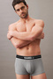 Men'S, Special Separator Cotton Boxer, Size Friendly Separator Protection, Single, Gray - 6