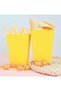 Yellow Cardboard Popcorn Corn Chips Box 8 Pieces - 4