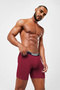 Men'S, Special Anatomical Cotton Boxer, Premium Quality Anatomical Boxer, Single, Burgundy - 4