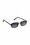 نظارة شمسية مستطيلة للجنسين LUXEN Edge، بحماية UV400، بأذرع معدنية - POPULAR / REN EYEWEAR - 4