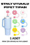 1Pcs 10mm Pipette Cover for Stnly Quencher Cover for Dust Shaped Pipette Head Silicone Cover - 5