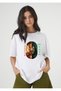 Lewibafashion Marvel Dr.Doom Ironman Designed Oversize Black T-Shirt - 2