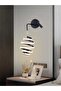 مصباح حائط LED حديث 7203-W - إضاءة حائط زخرفية بقوة 14 واط مع 3 أوضاع إضاءة (دافئ، محايد، وبارد)