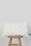 Bohemian Special Design Punch Pattern Decorative Rectangular Cushion Cover Mila Ecru - 4