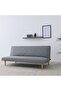 Eudora 3 Seater Fabric Sofa Bed L170xW90xH75cm - 5