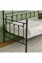 Bella Arrow 90x200 Metal Day Bed-Black L209xW96.8xH100cm - 3
