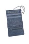 Velvet Jewelry and Jewellery Travel Roll Organizer – Navy Blue 35X20 cm - 3