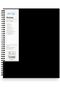 Smart Notes Professional Notebook, Wire-O Binding, ( Black & Blue )