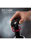 4-in-1 Electric Wine Opener Set,Automatic Corkscrew with Foil Cutter, 2 Vacuum Stoppers & Aerator Pourer | Gift for Men/Dad/Wine Lovers | Home/Kitchen/Party Essential - 3