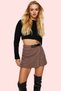 Women's Fashion Shorts Skirt Woven Cashew Belt Short Length Daily Use Weekend Summer Shorts - 2