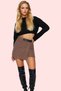 Women's Fashion Shorts Skirt Woven Cashew Belt Short Length Daily Use Weekend Summer Shorts