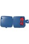 Lunch Box 4 Compartments Spiderman Navy Blue Color 1 Piece Food Storage Container with Male Figure Beslenm - 2