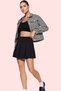 Women's Fashion Shorts Skirt Wide Leg Pleated Woven Casual Weekend Summer Shorts with Belt