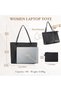 Laptop Tote Bag for Women, Large 15.6inch Computer Teacher Bag Purse Briefcase for Travel, Wo - 2