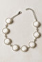 Relief Rose Detail Stone Choker Necklace - 2