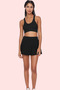 Women's Fashion Sports Shorts Skirt Knitted Fabric Color High Waist Kisa Length Summer Shorts Daily Use - 3