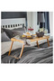 Premium Product Quality Stylish Laptop Suitable Foldable Bamboo 52X29X25 cm Bed Tray Resgods - 3