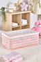 Little Sun Series Small Pouch - Zippered Children's Room Organizing Fabric Storage Organizer 52X28X21Cm