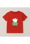 Pig Crew Neck 100% Cotton Printed Short Sleeve Children's and Teenage T-Shirt