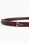 Eiffel Slim Vegan Leather Belt - 4