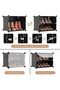 Plastic Shoe Rack for Home With Door,Adjustable Plastic Shoe Rack for Bedroom/Outdoor Waterproof,Mul - 6