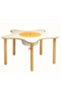 Star Shaped Table With Storage - 7