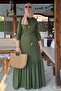 Süreyya Shirt Dress Khaki - 5